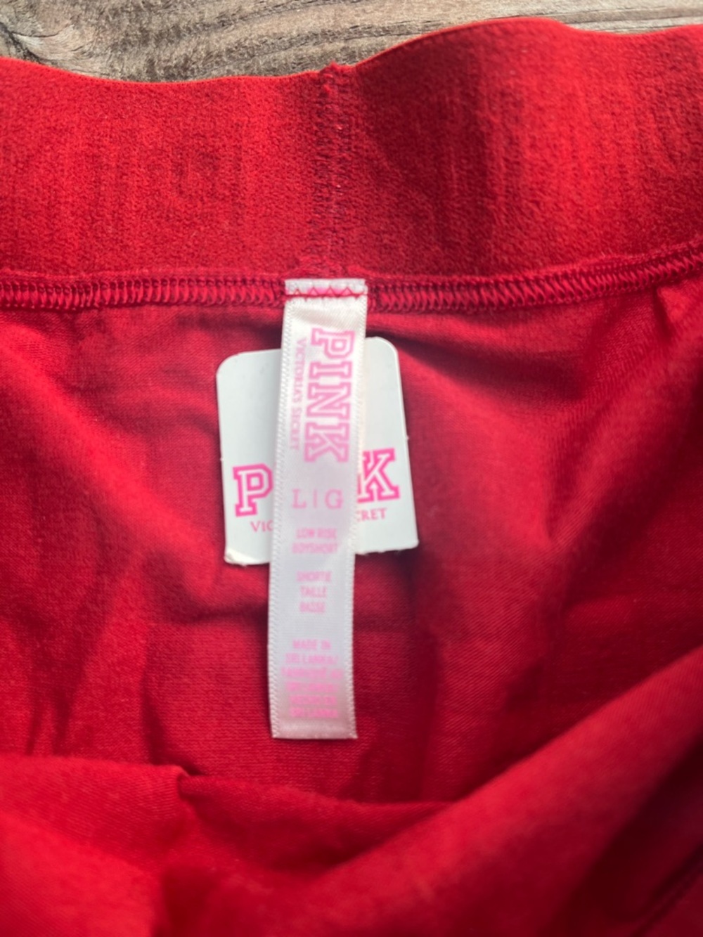Victoria Secret PINK Boy Short Pantie NWT - Picture 3 of 4